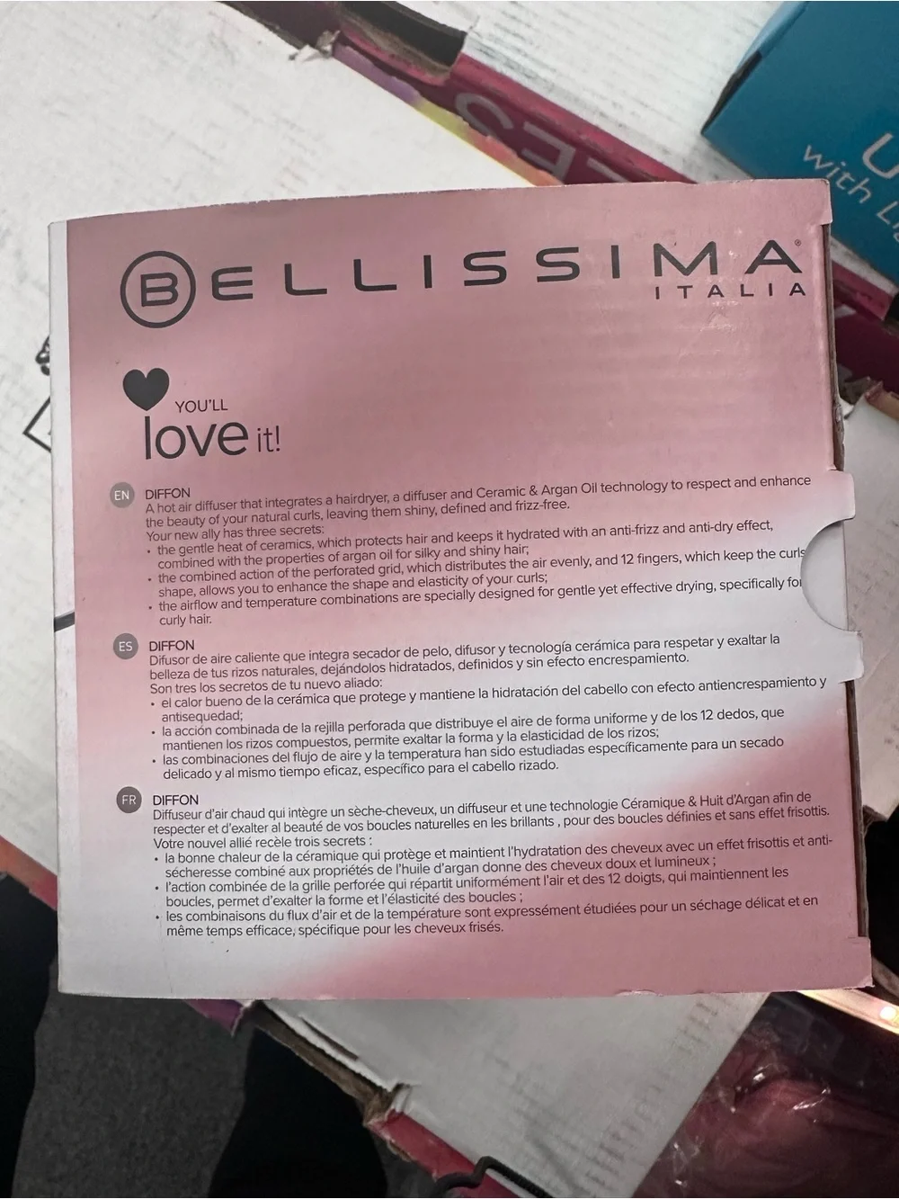 Bellissima diffon diffuser